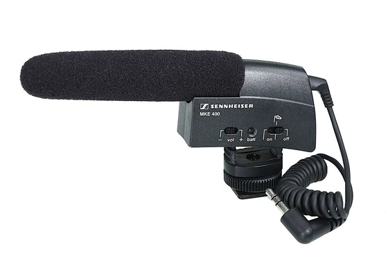Microfone Shotgun Sennheiser MKE400